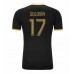 AS Monaco Aleksandr Golovin #17 Bortedrakt 2023-24 Korte ermer